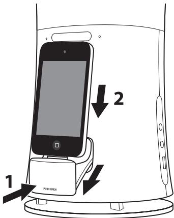 JVC NX-SA1B - Collegamento dell'iPod - 1