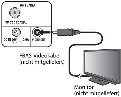 JVC NX-SA1B - Schlieben Sie einen Bildschirm an. - 1