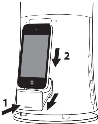 JVC NX-SA1W - Verbinden van een iPod - 1