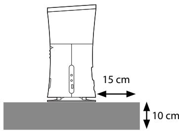 JVC NX-SA1W - Attention: Ventilation Correcte - 2