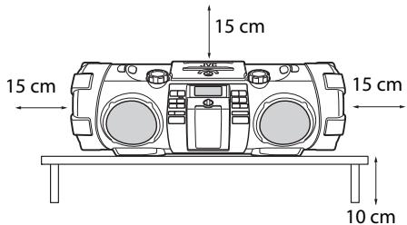 JVC RV-NB90B - Attention: Ventilation Correcte - 1