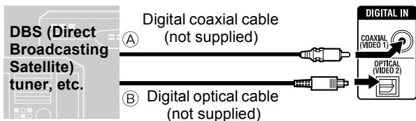 JVC TH-D60 - Audio connection - 1
