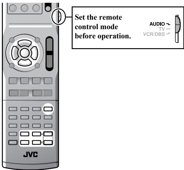 JVC TH-D60 - Sound and monitor settings - 1