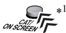 JVC TH-D60 - To clear the on-screen bar - 1