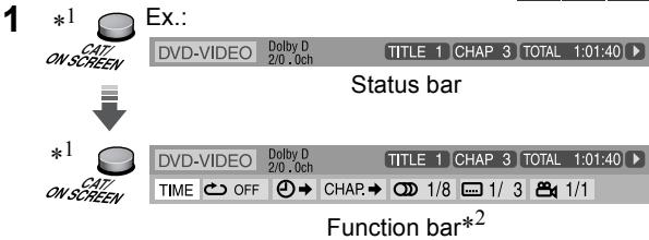 JVC TH-D60 - Basic operation procedure - 2