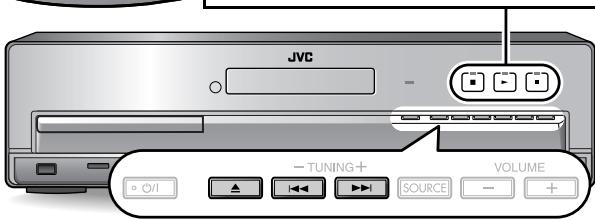 JVC TH-D60 - Operating the touch sensor panel - 1
