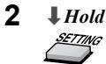 JVC TH-D60 - Selecting the speaker position mode - 1