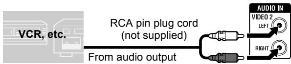 JVC TH-D60 - Audio connection - 2