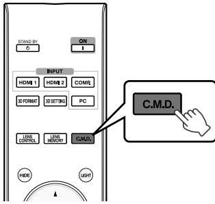 JVC DLA-X55R - Reducción del efecto de persistencia deImagen en imágenes de movimientos rápidos (Clear Motion Drive (C.M.D.)) - 3