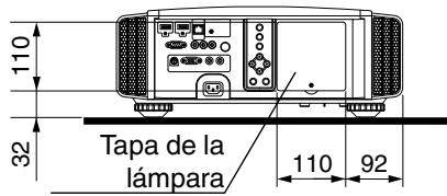 JVC DLA-X55R - Dimensiones - 4