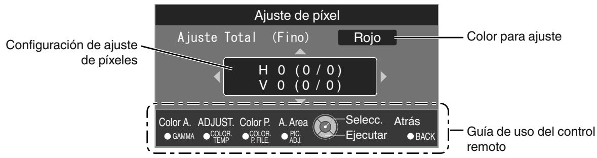 JVC DLA-X75R - Ajuste Total (Fino) Procedimiento de operación X95R X75R X55R - 2