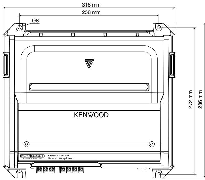 KENWOOD KAC-8103D - Sélection des haut-parleurs - 2