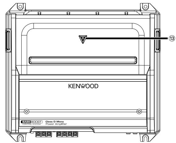 KENWOOD KAC-8103D - Cable RCA ou connexion d'entrée de niveau d'enceinte - 4