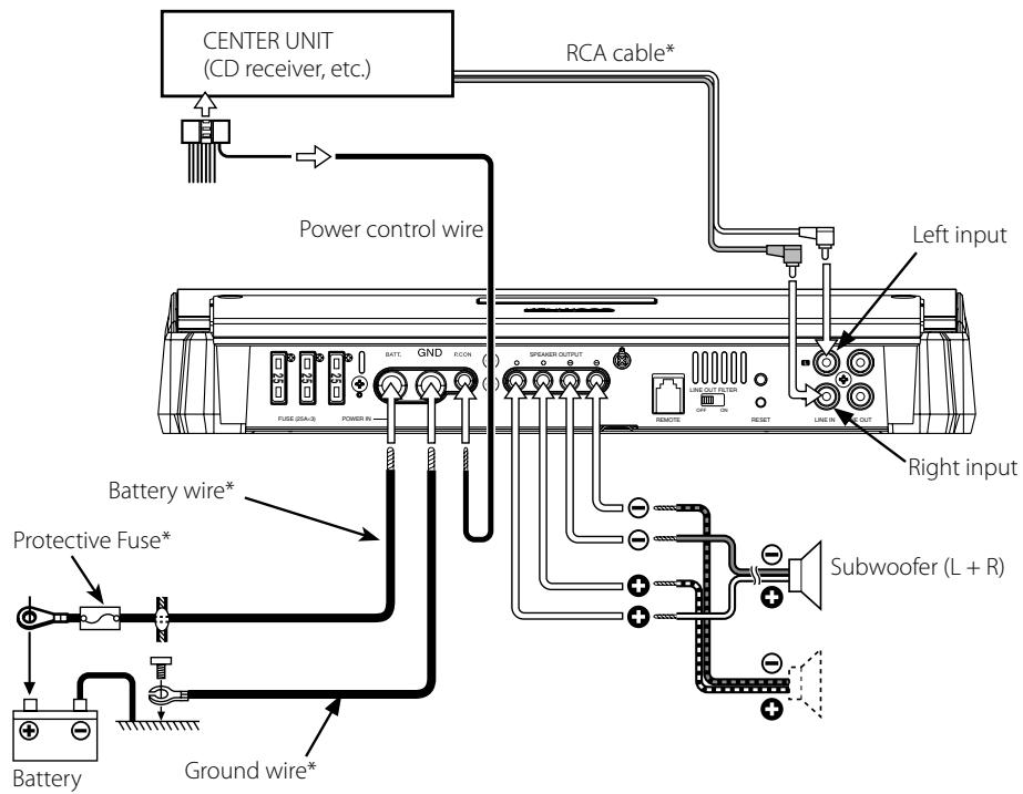 KENWOOD KAC-X1R - CAUTION - 1