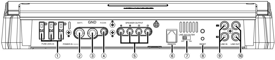KENWOOD KAC-X1R - ATTENTION - 5