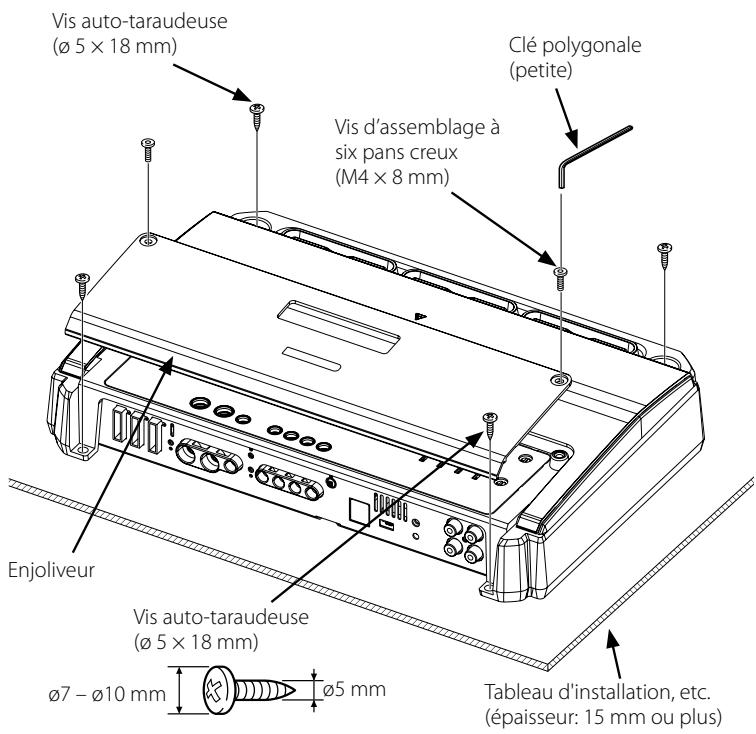 KENWOOD KAC-X1R - Sélection des haut-parleurs - 3