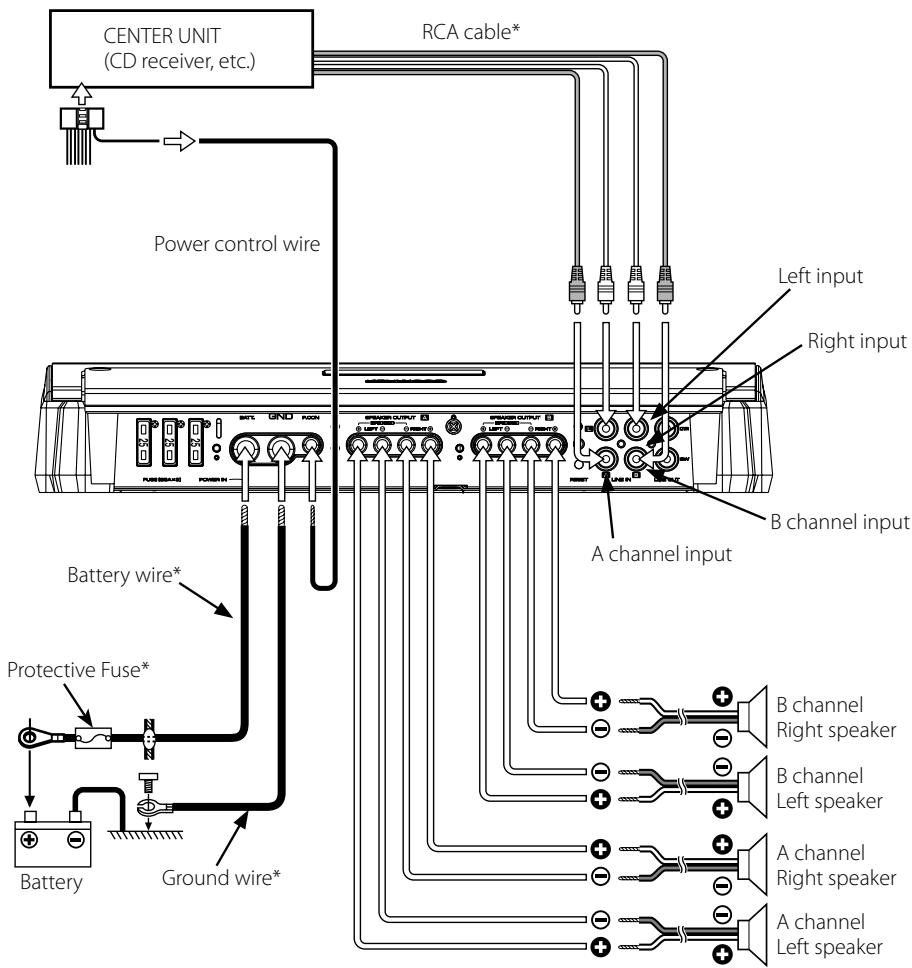 KENWOOD KAC-X4R - CAUTION - 1
