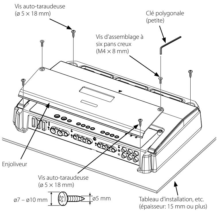 KENWOOD KAC-X4R - Sélection des enceintes - 3