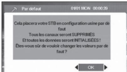 KENWOOD KTC-D500E - Pour restaurer les valeurs par défaut - 2
