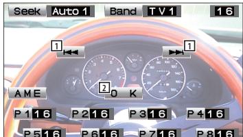 KENWOOD KTC-D500E - Funciones durante la visualización de la pantalla de control - 3