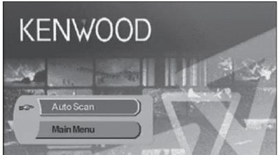 KENWOOD KTC-D500E - Passaggio allo schermo della TV digitale - 4