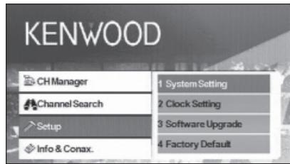 KENWOOD KTC-D500E - Configurazione del systema - 2