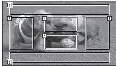 KENWOOD KTC-D500E - Funciones cuando se utilizes lapellalla de TV digital - 1