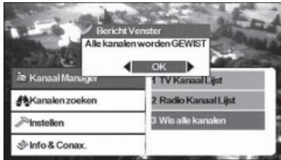 KENWOOD KTC-D500E - De kanaallijst wissen - 2