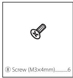 KENWOOD KTC-D500E - List of Accessories - 8