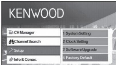 KENWOOD KTC-D500E - Repor a predefinição de fabrica - 1