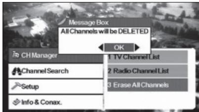 KENWOOD KTC-D500E - Erasing Channel List - 2