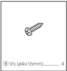 KENWOOD KTC-D500E - Listed accessories - 9