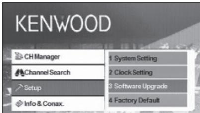 KENWOOD KTC-D500E - Aggiornamento del software - 1