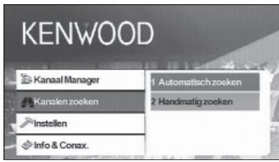 KENWOOD KTC-D500E - Momenteel beschikbare kanalen zoeken (automatisch scannen) - 1