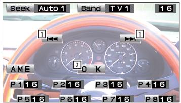 KENWOOD KTC-D500E - Funzioni della schermata di controllo - 2