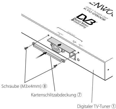 KENWOOD KTC-D500E - Einfuhren der Smartcard - 1
