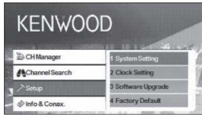 KENWOOD KTC-D500E - System Setup - 2