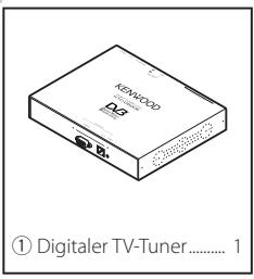 KENWOOD KTC-D500E - Zubehörliste - 1