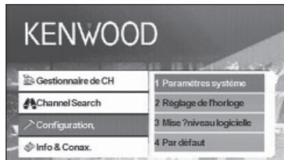 KENWOOD KTC-D500E - Configuration du système - 2