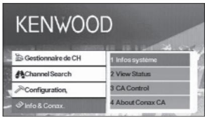 KENWOOD KTC-D500E - Affichage d'informations - 1