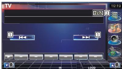 KENWOOD KTC-D500E - Funzioni della schermata di controllo - 6