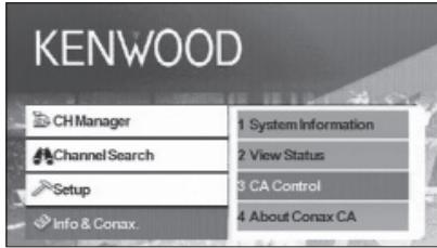 KENWOOD KTC-D500E - Setting CA Control - 1