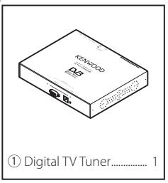 KENWOOD KTC-D500E - List of Accessories - 1