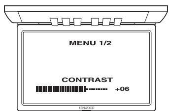 KENWOOD LZH-70W - Adjusting the Video Picture - 3