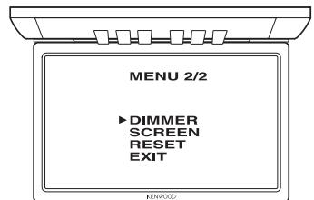 KENWOOD LZH-70W - Adjusting the Video Picture - 2