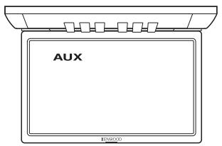 KENWOOD LZH-70W - Raccordement d'une source auxiliaire d'audio-video - 2