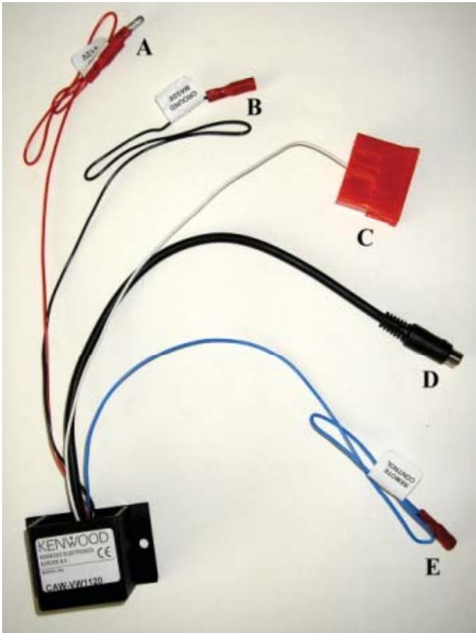 KENWOOD CAW-VW1121 - Steering Wheel Remote Control Adaptor - 1