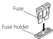 KENWOOD KAC-210MR - Fuse exchange - 2