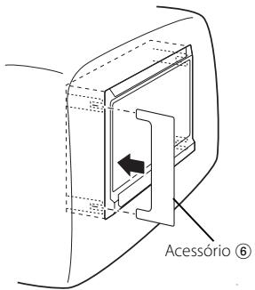 KENWOOD KOS-L702 - Remoção do monitor (em encosto da%cabeça) - 1