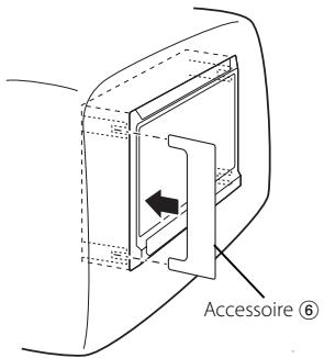 KENWOOD KOS-L702 - Démontage du moniteur (Pour appui-tête) - 1